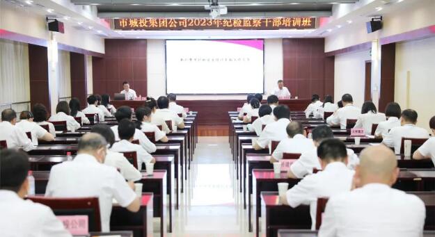 市城投集团公司纪委举行2023年岁检监察干部培训班-党风廉政-武汉城投集团 